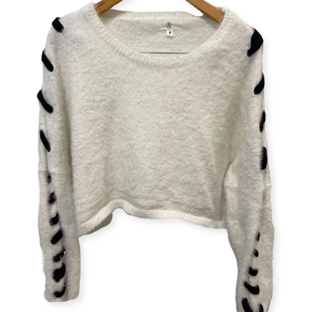 Misguided cropped and COMFY sweater!